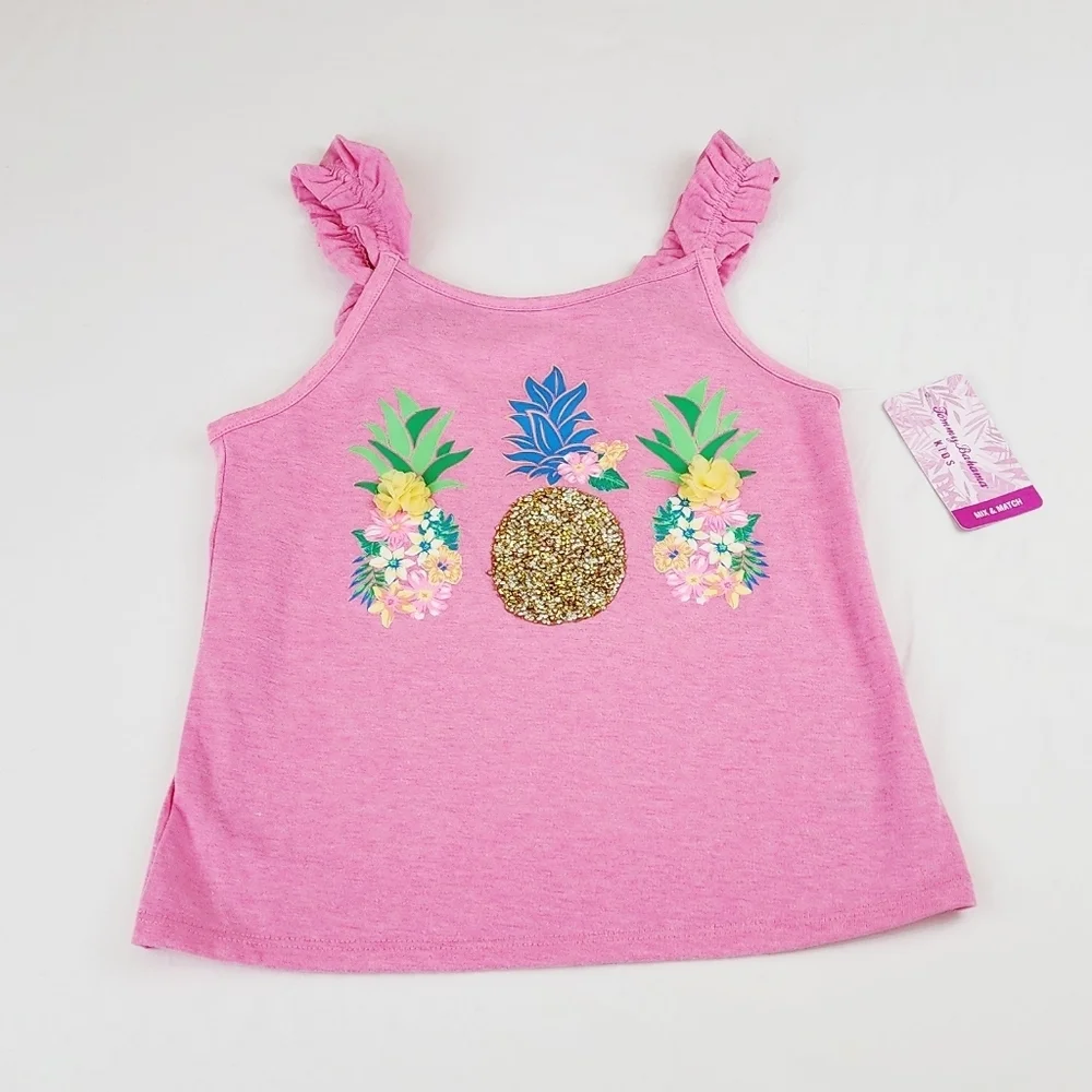 Tommy Bahamas Girls Pineapple Tanks Top